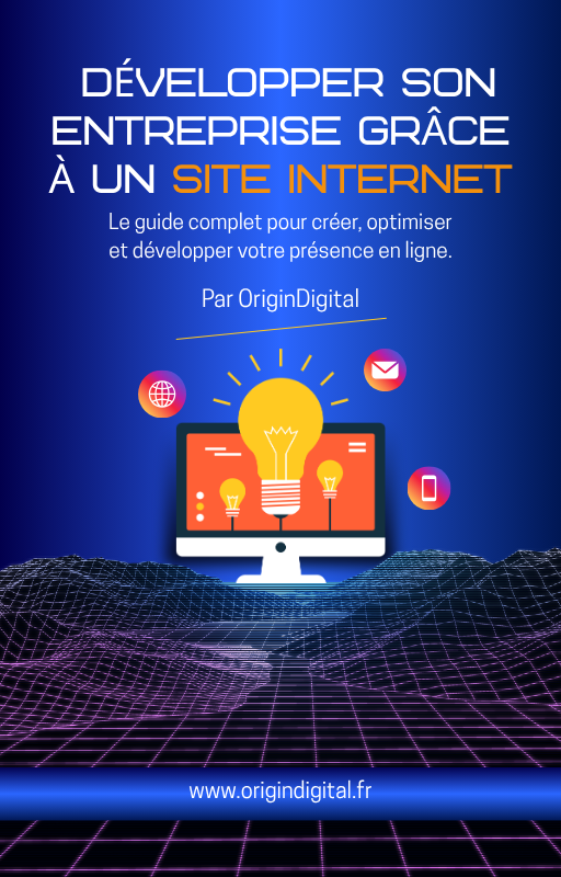Couverture ebook - Développer son entreprise grâce à un site internet