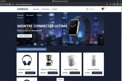 Pack E-Commerce — Boutique en Ligne